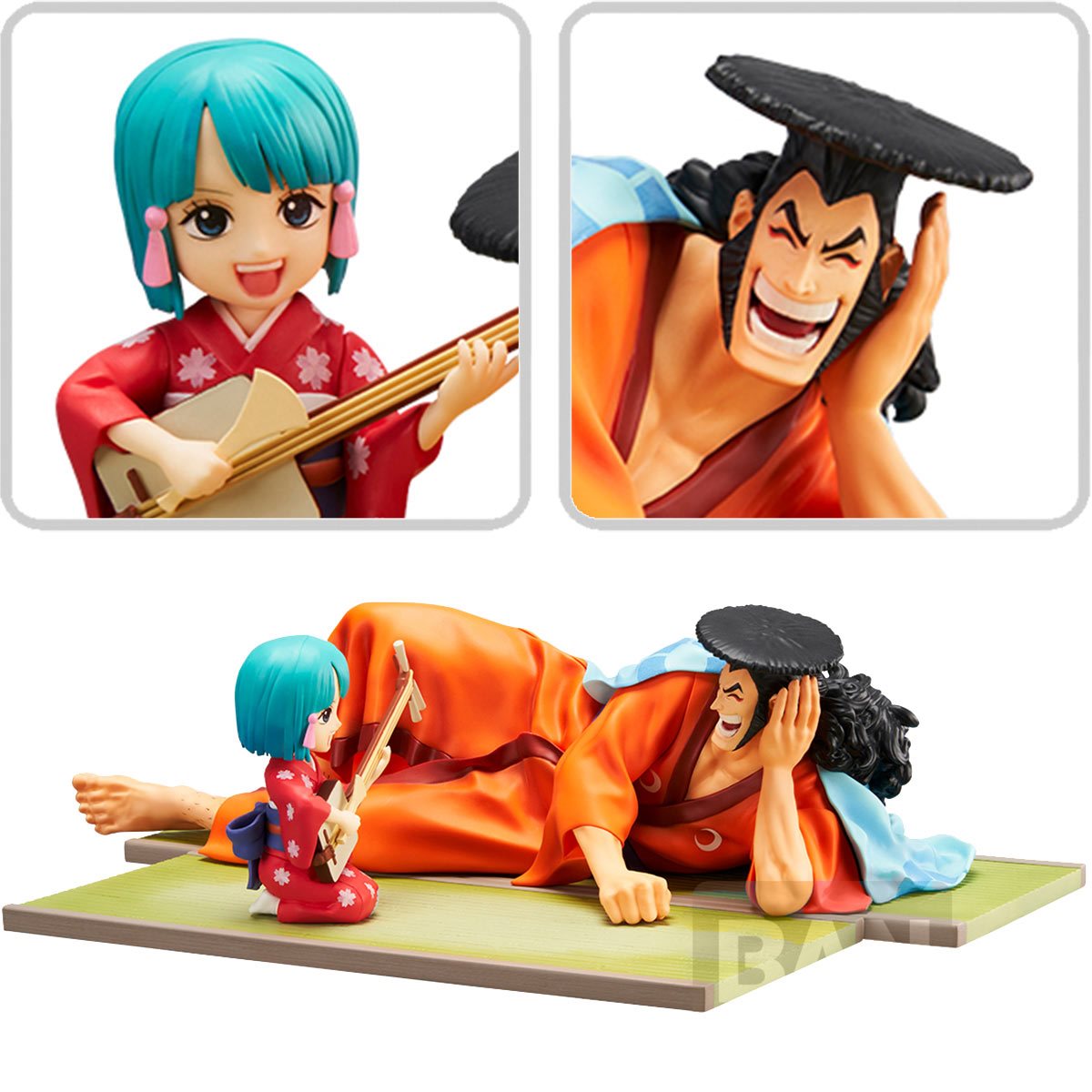 One Piece Hiyori und Oden Emotionale Geschichten 2 Ichiban Statue