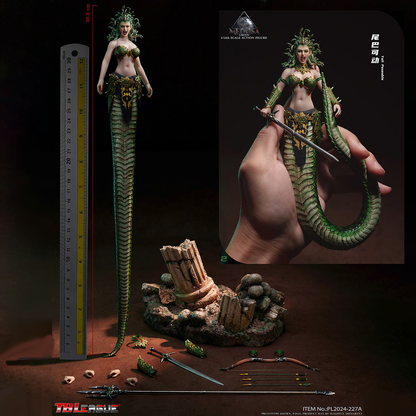 Medusa mit Schwanz (Grün) Actionfigur von TBLeague