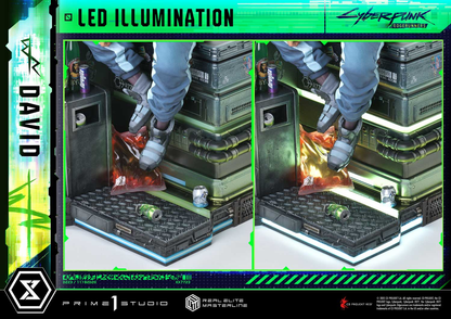 Cyberpunk Edgerunners David DX Bonus Version von Prime 1 Studio