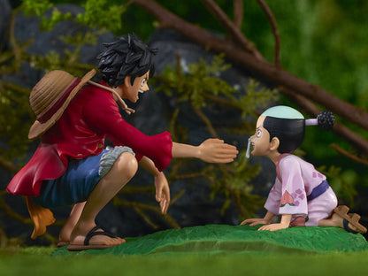 One Piece Ichibansho Revible Moment Monkey D. Luffy & Momonosuke (Ein neuer Morgen)