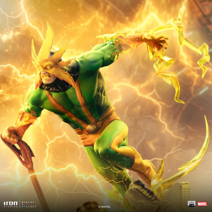 Spider-Man Electro Statue von Iron Studios