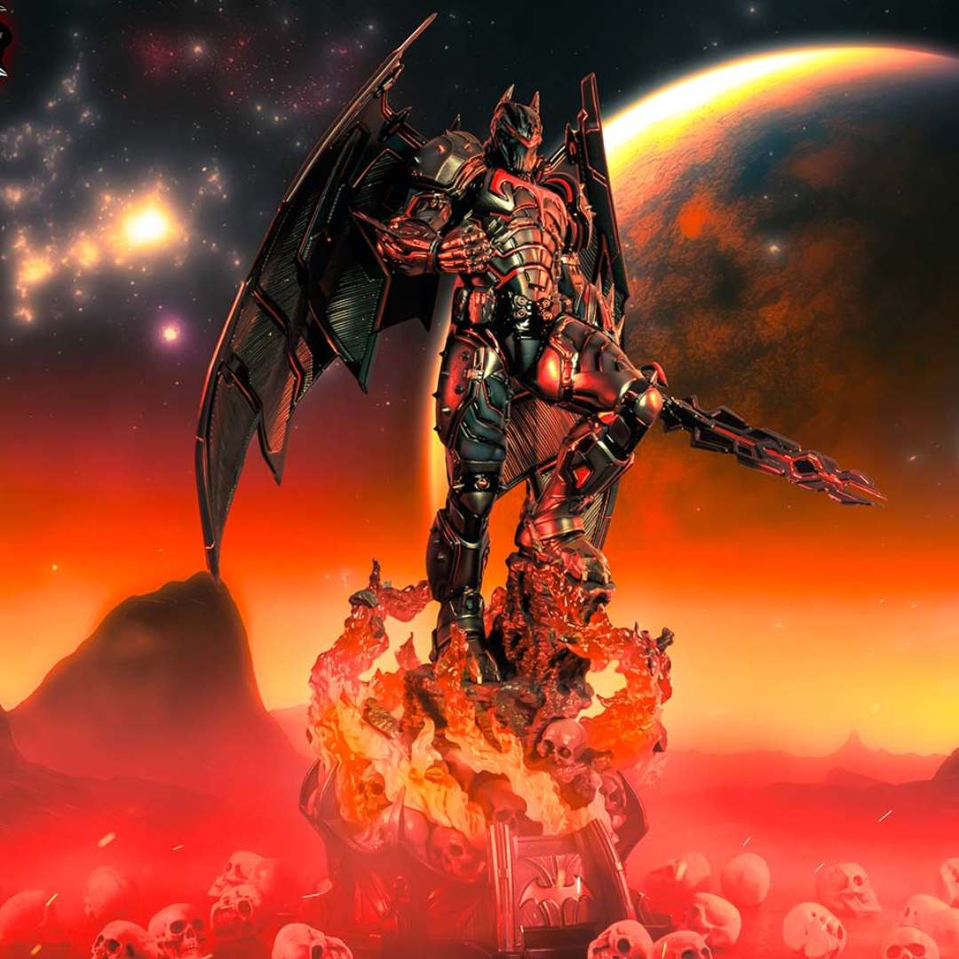 Batman Hellbat Statue von Prime 1 Studio