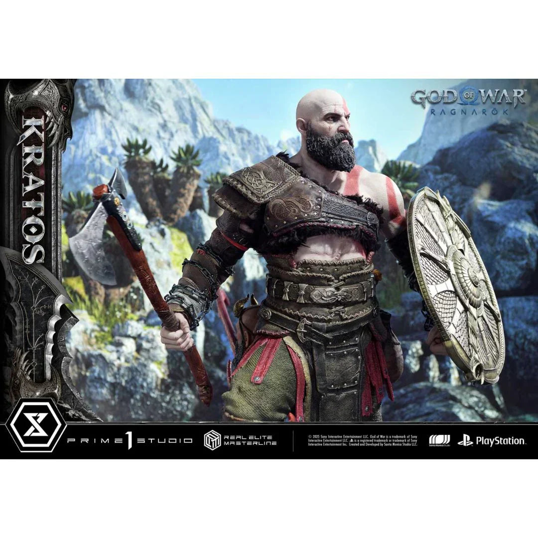 God Of War: Ragnarok Kratos Ultimative Bonusversion Statue von Prime1 Studios