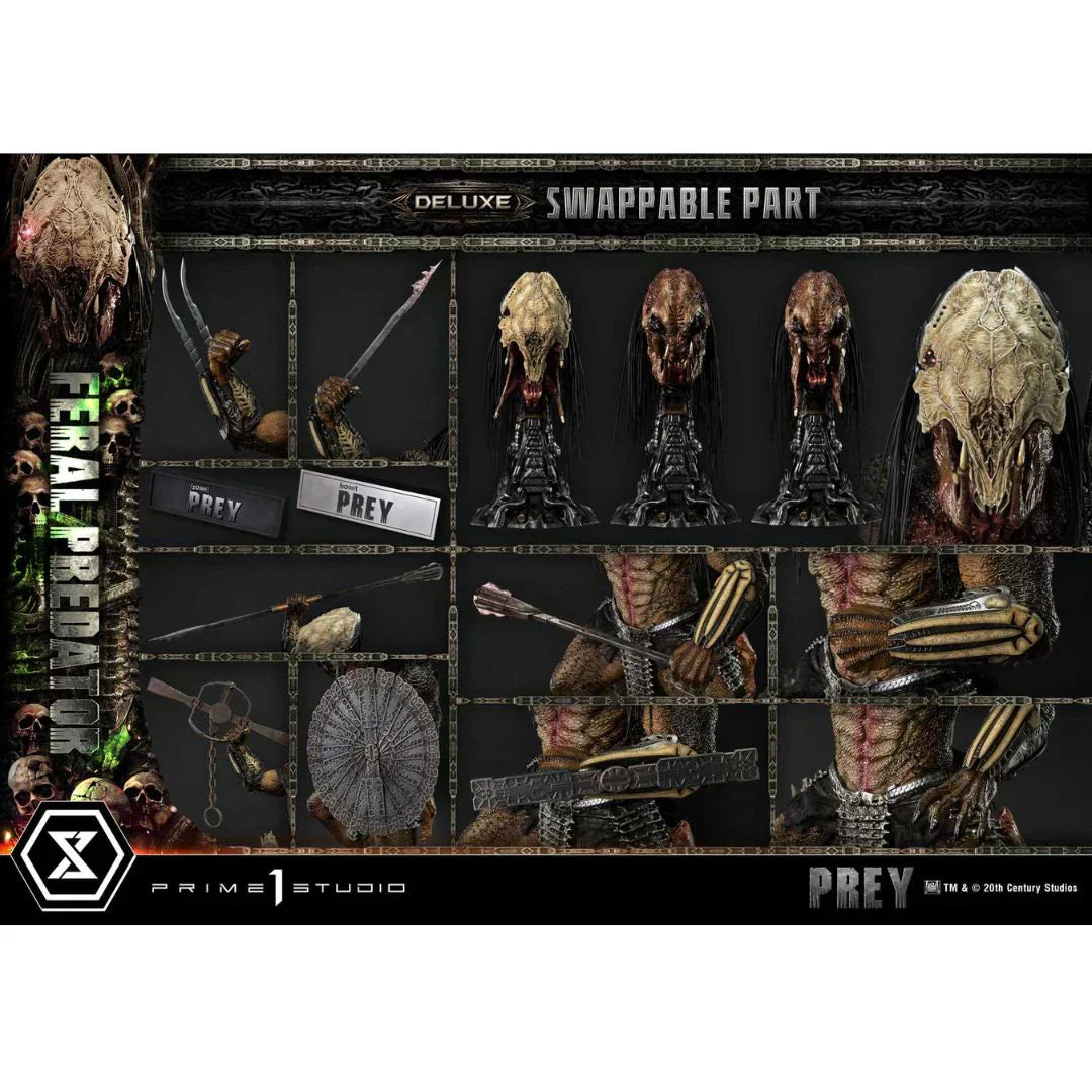 Feral Predator Prey (Film) Deluxe Version Statue von Prime1 Studio