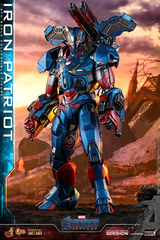 Iron Patriot Sechster Maßstab Figur von Hot Toys