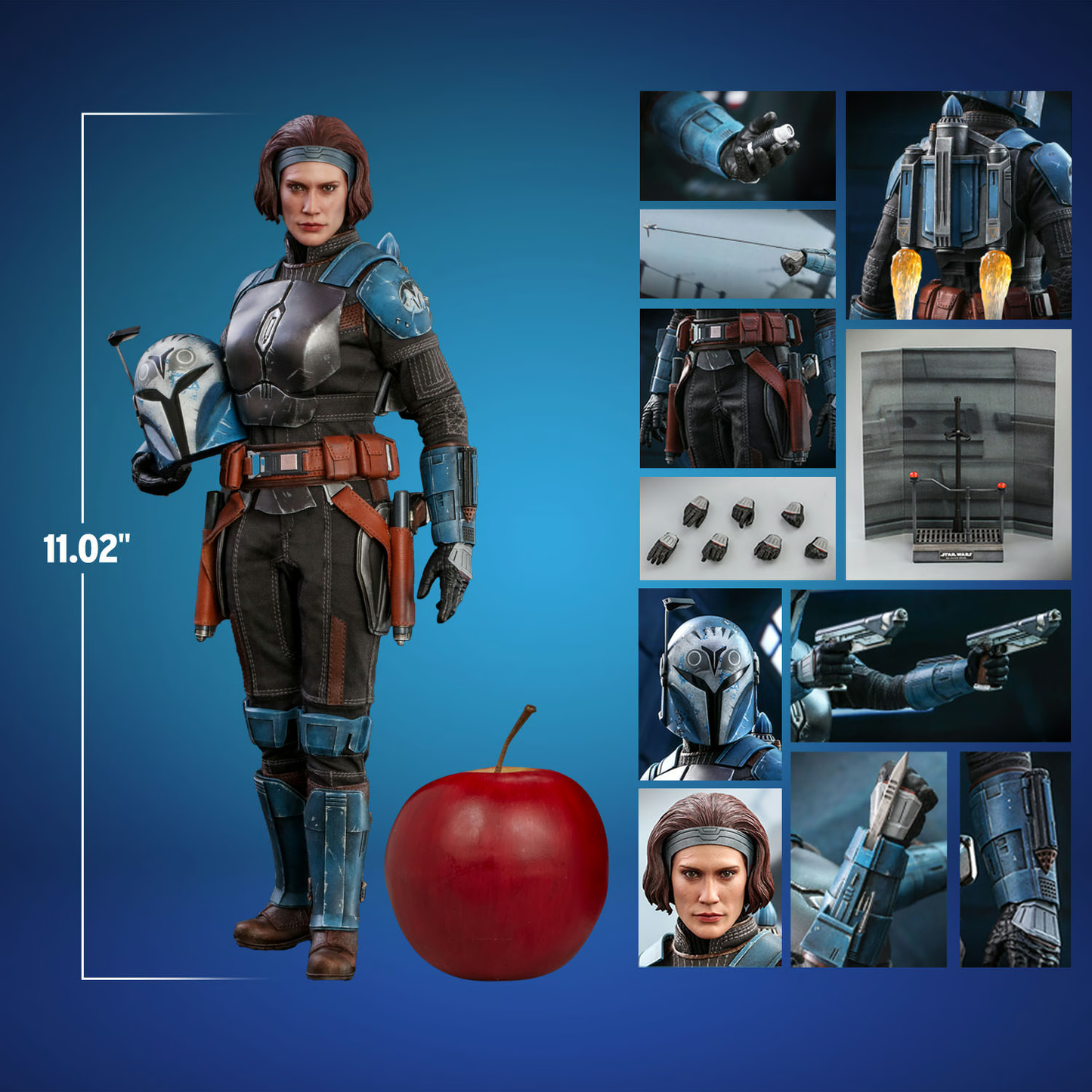 Bo-Katan Kryze™ Sechste Skala Figur von Hot Toys