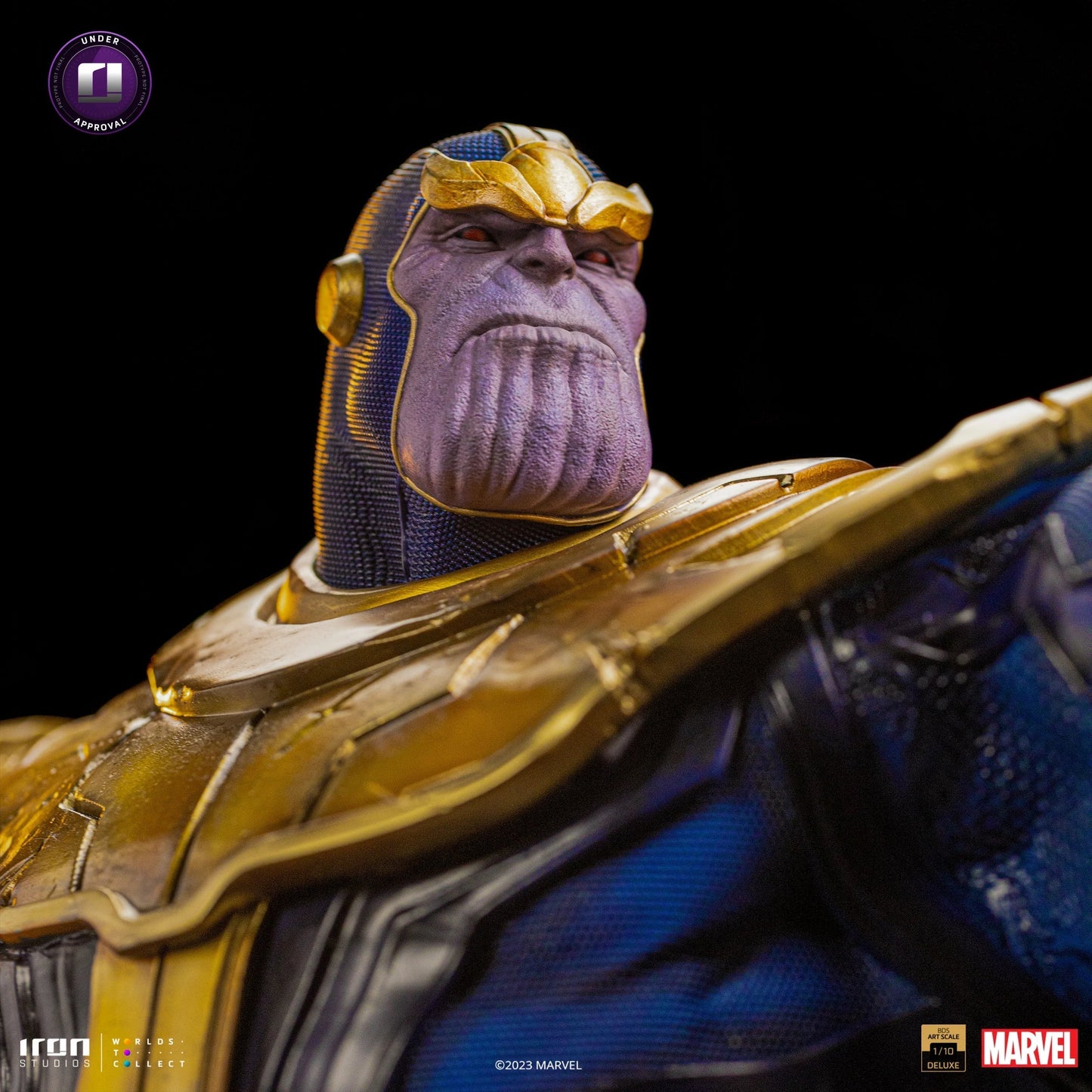 Thanos Infinity Gauntlet Diorama Deluxe von Iron Studios