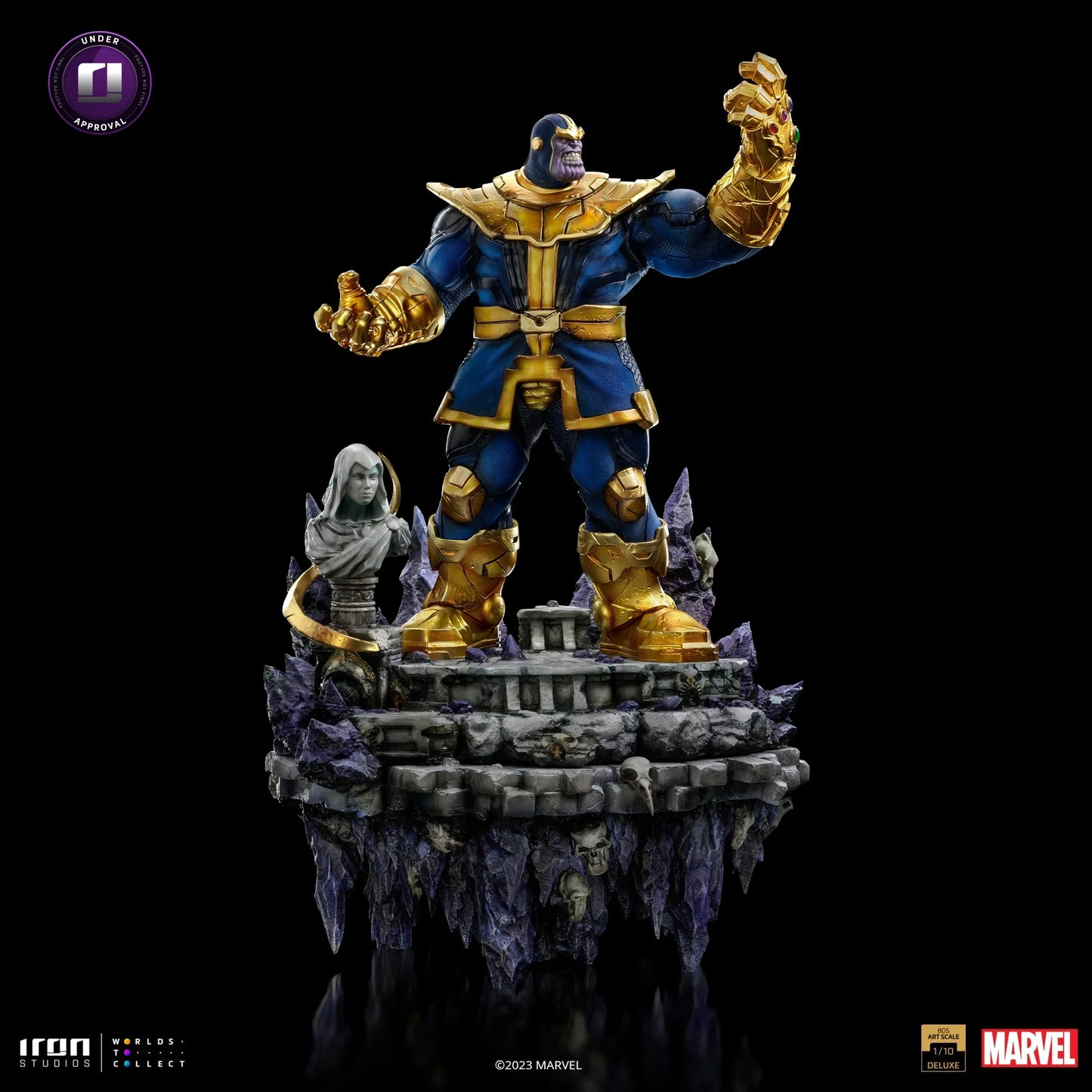 Thanos Infinity Gauntlet Diorama Deluxe von Iron Studios