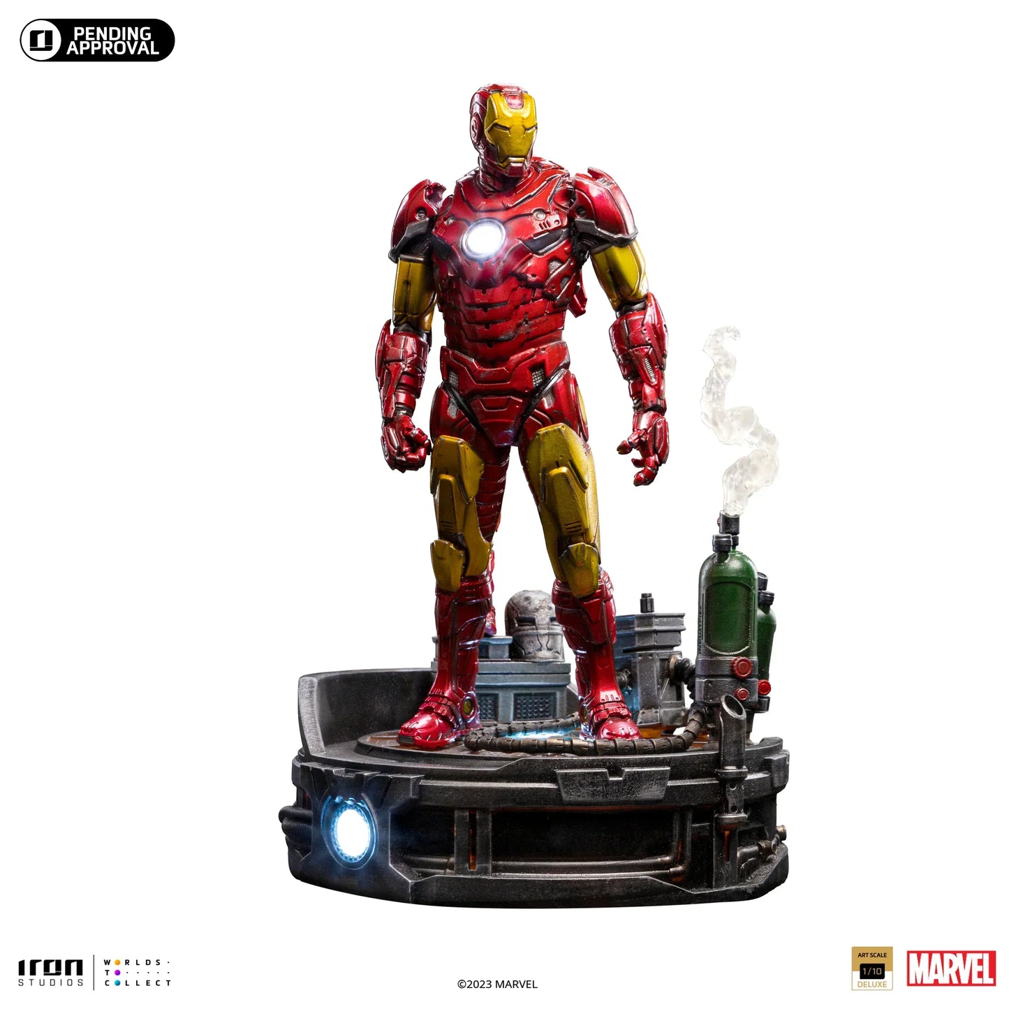 Iron Man Unleashed Statue von Iron Studios