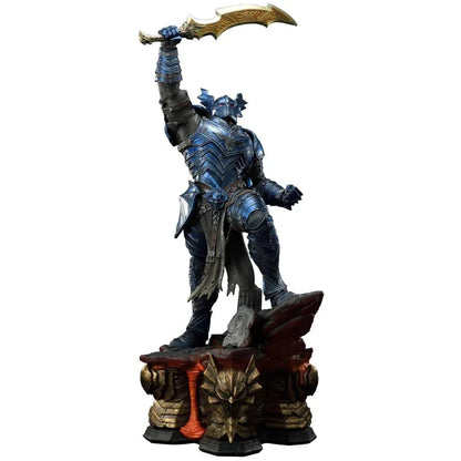Die erbarmungslosen Dunklen Ritter Metallstatue von Prime 1 Studio