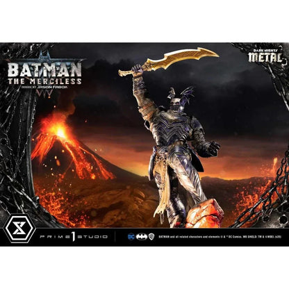 Die erbarmungslosen Dunklen Ritter Metallstatue von Prime 1 Studio