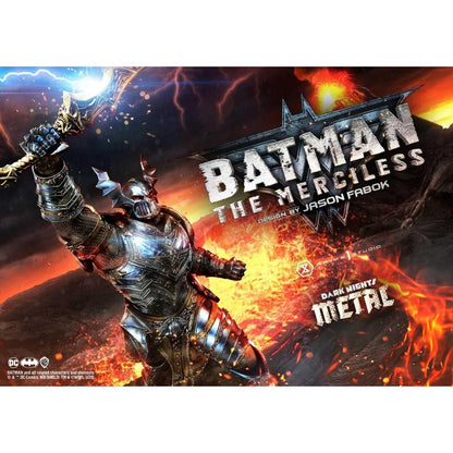 Die erbarmungslosen Dunklen Ritter Metallstatue von Prime 1 Studio