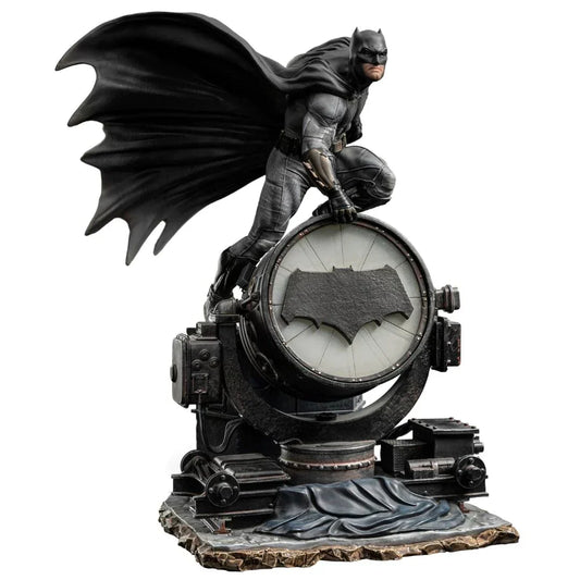 Batman auf Batsignal Deluxe Zack Snyders Justice League Deluxe Art Scale 1/10
