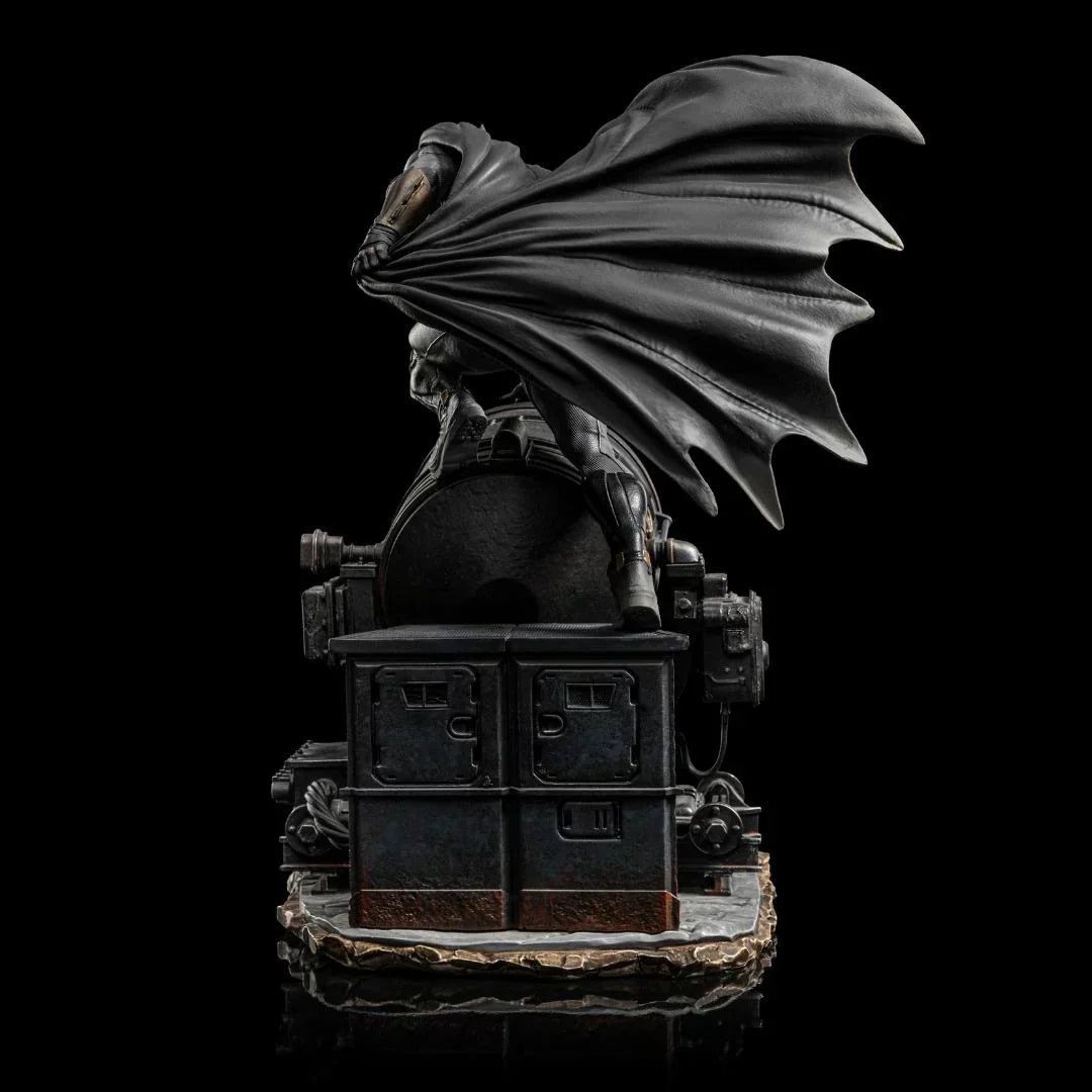 Batman auf Batsignal Deluxe Zack Snyders Justice League Deluxe Art Scale 1/10