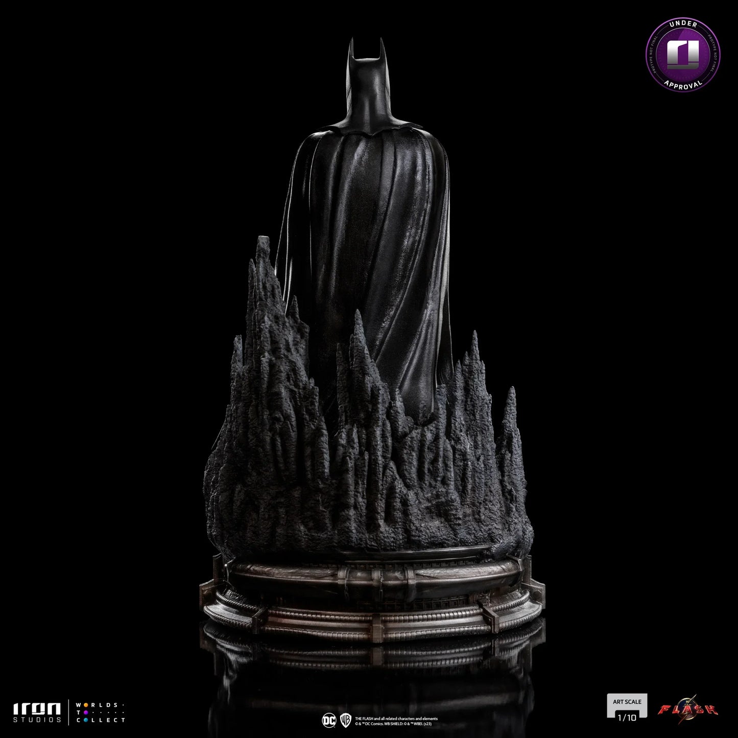 Die Flash Batman Deluxe Statue im Maßstab 1:10