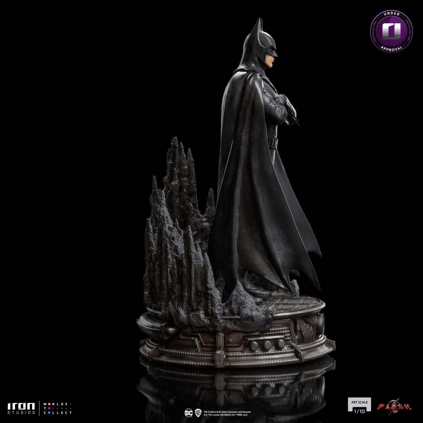 Die Flash Batman Deluxe Statue im Maßstab 1:10