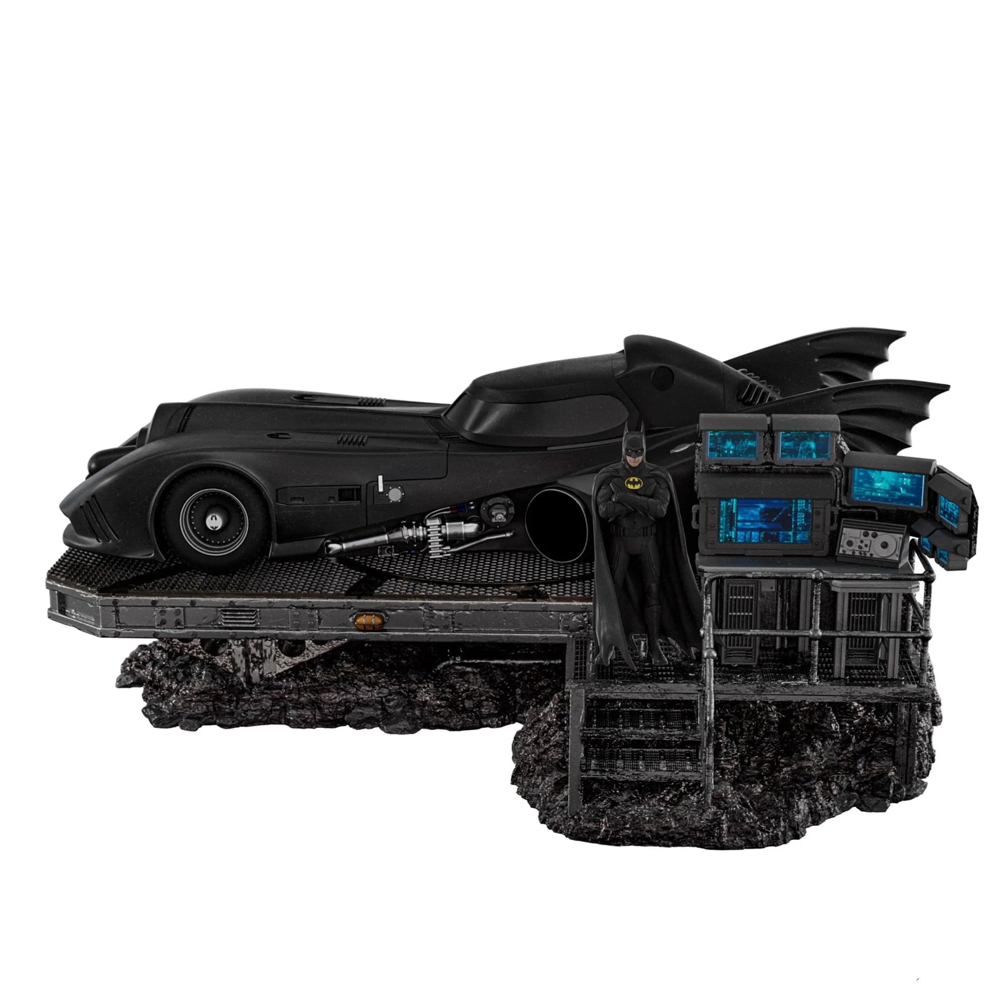 Die Flash Film Batmobil Deluxe Art Scale Limited Edition 1:10 Statue