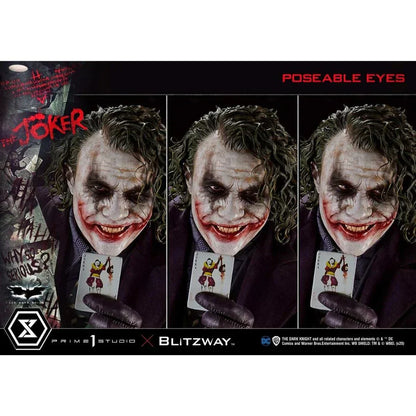 Die Dark Knight Joker Museum Masterline Deluxe Statue von Prime 1 Studio