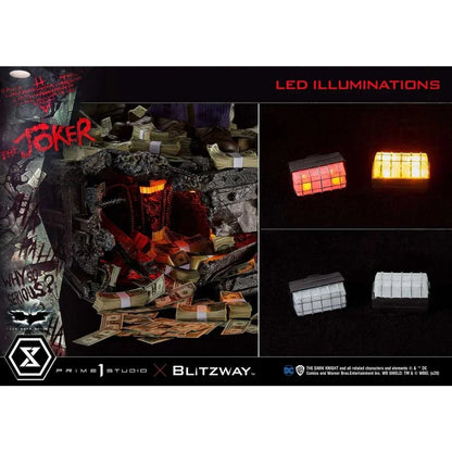 Die Dark Knight Joker Museum Masterline Deluxe Statue von Prime 1 Studio