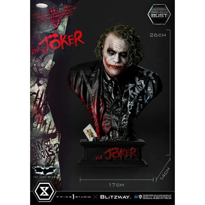 Der Joker aus The Dark Knight - Limitierte Edition Büste von Prime 1 Studio