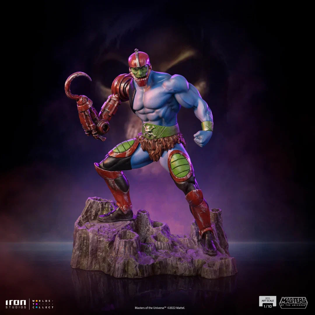 Trap Jaw Meister des Universums Art Scale 1/10 Statue von Iron Studios