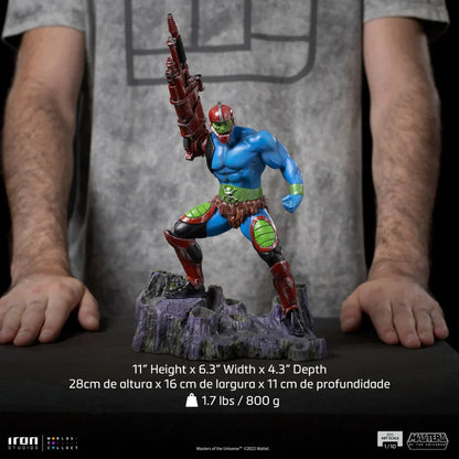 Trap Jaw Meister des Universums Art Scale 1/10 Statue von Iron Studios