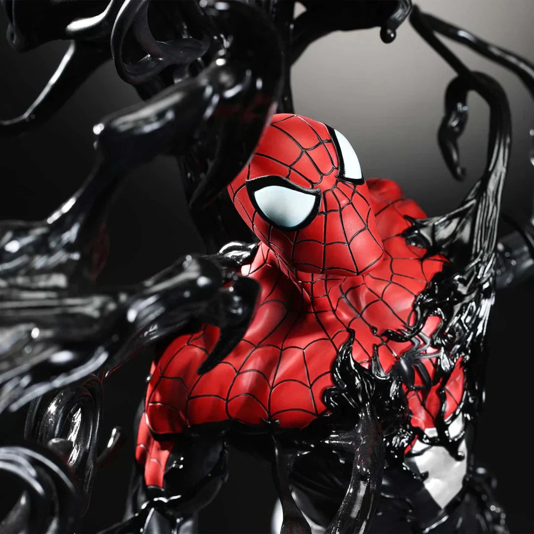 Spider-Man Symbiote Transformation 1/4 Maßstab Statue