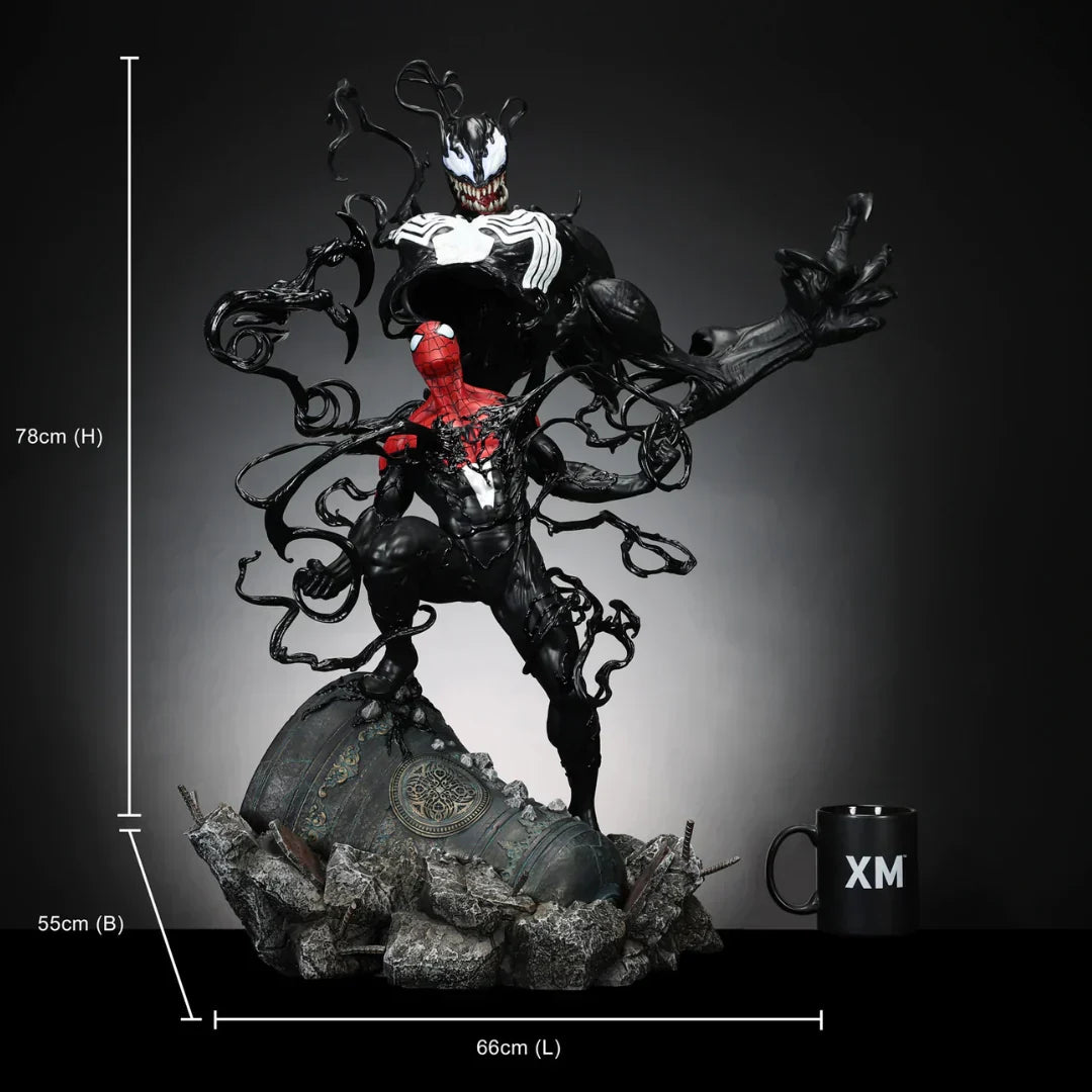 Spider-Man Symbiote Transformation 1/4 Maßstab Statue