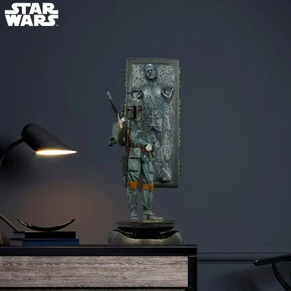 BOBA FETT UND HAN SOLO IM CARBONIT Premium Format™ Figur von Sideshow Collectibles