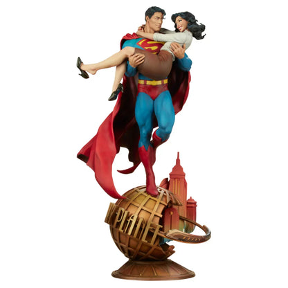 SUPERMAN UND LOIS LANE Diorama Von Sideshow Collectibles