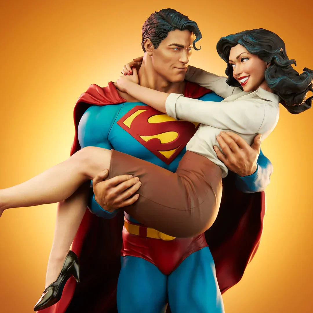 SUPERMAN UND LOIS LANE Diorama Von Sideshow Collectibles