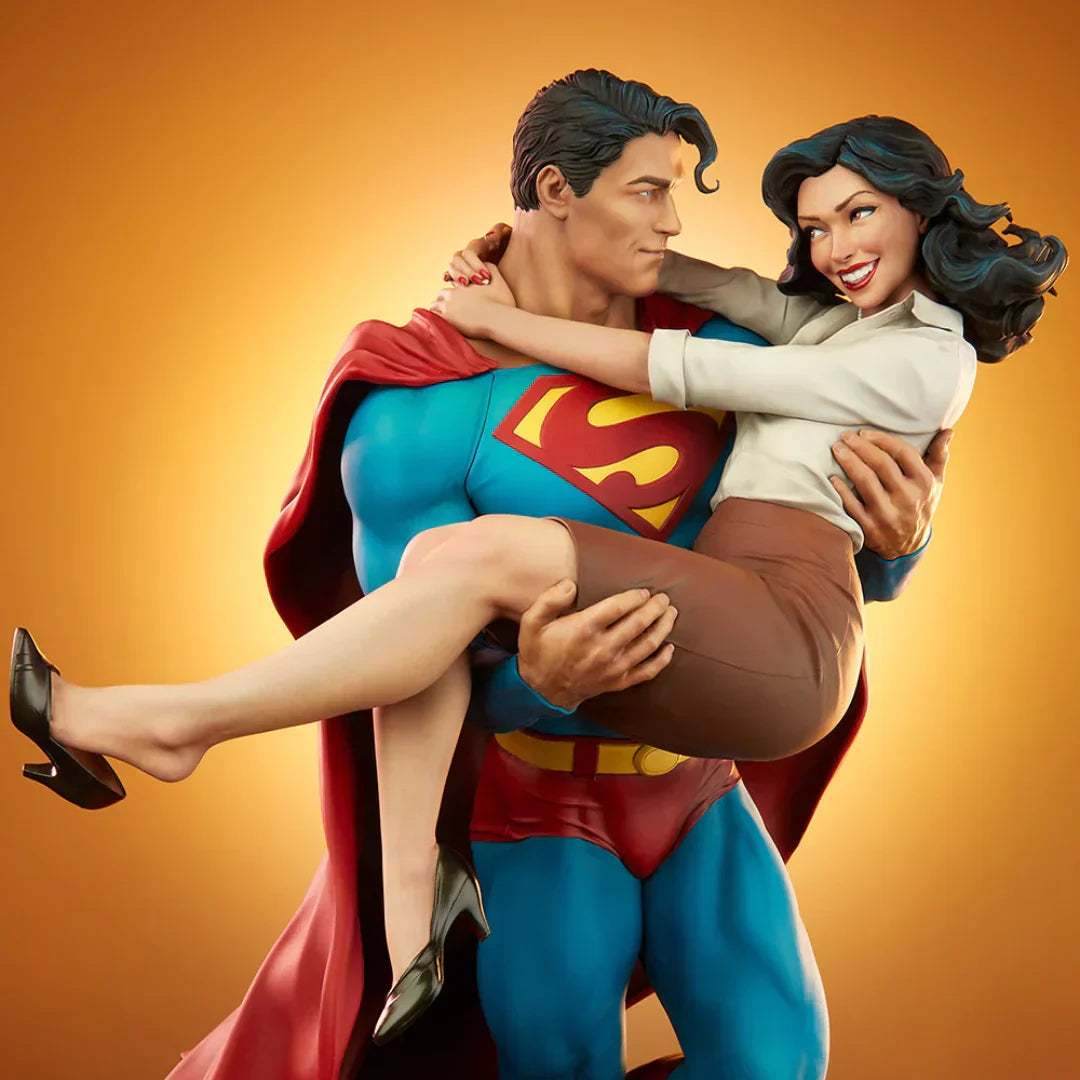 SUPERMAN UND LOIS LANE Diorama Von Sideshow Collectibles