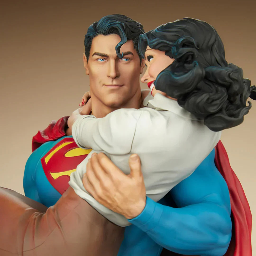 SUPERMAN UND LOIS LANE Diorama Von Sideshow Collectibles