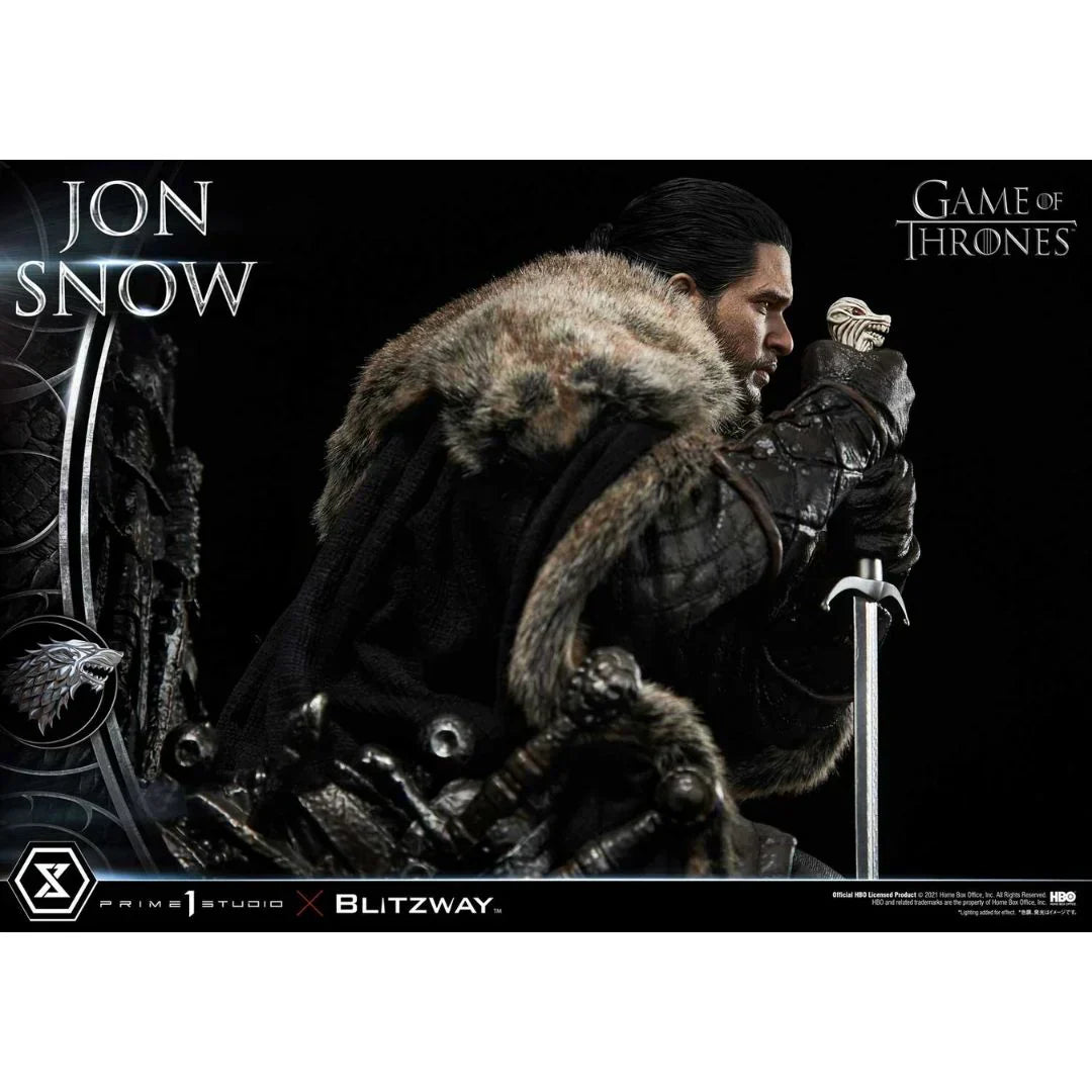 Game Of Thrones Jon Snow 1/4 Skala Figur von Prime1 Studios