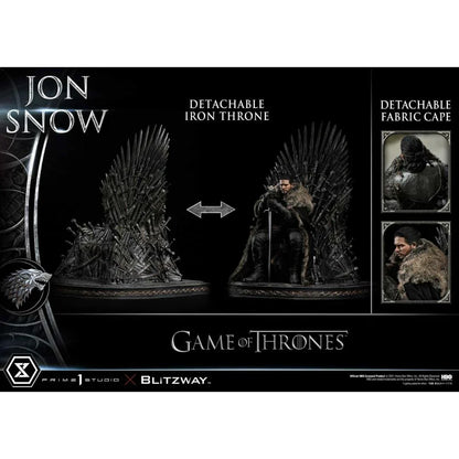 Game Of Thrones Jon Snow 1/4 Skala Figur von Prime1 Studios