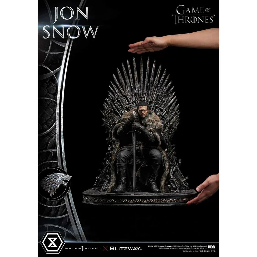 Game Of Thrones Jon Snow 1/4 Skala Figur von Prime1 Studios
