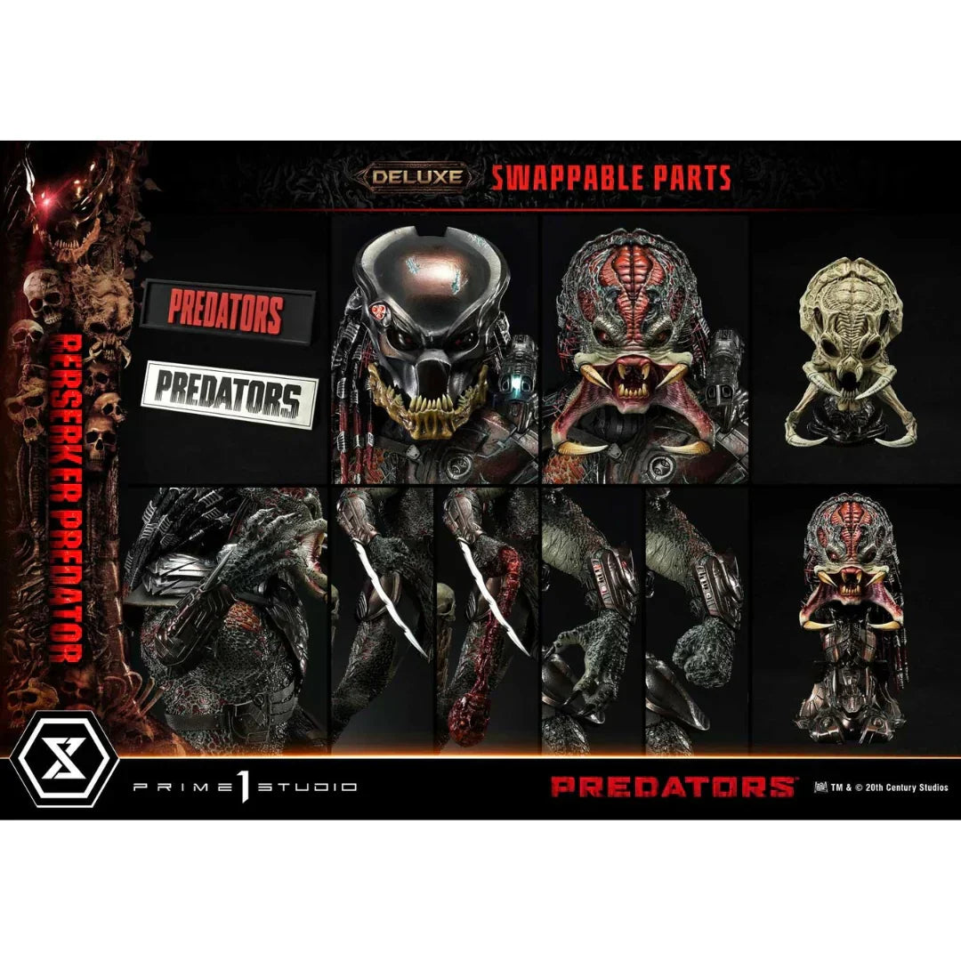 Predators (Film) Berserker Predator DX Bonus Version Statue von Prime 1 Studio