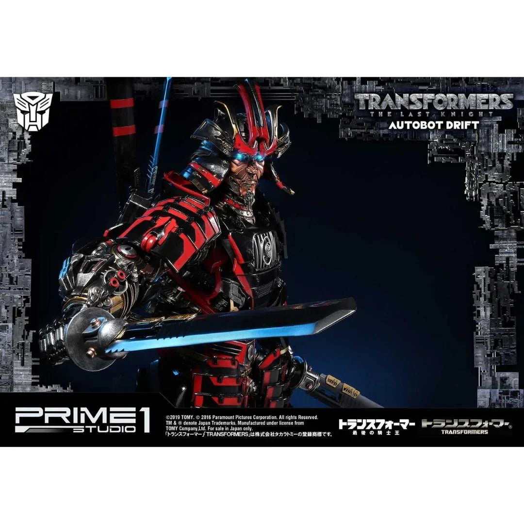 Transformers Der letzte Ritter Drift Statue von Prime 1 Studio