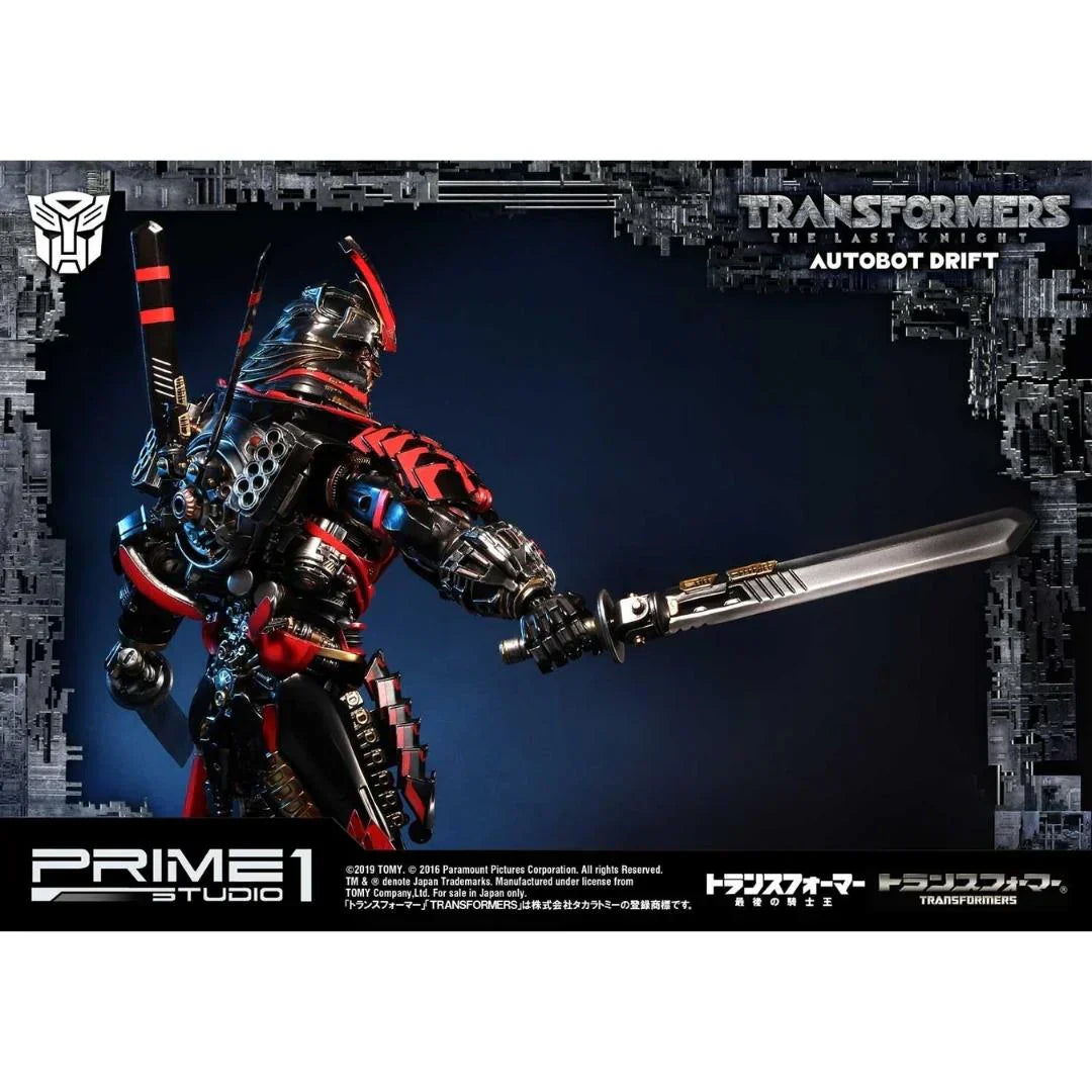 Transformers Der letzte Ritter Drift Statue von Prime 1 Studio