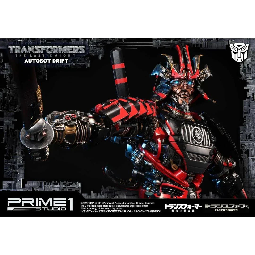 Transformers Der letzte Ritter Drift Statue von Prime 1 Studio