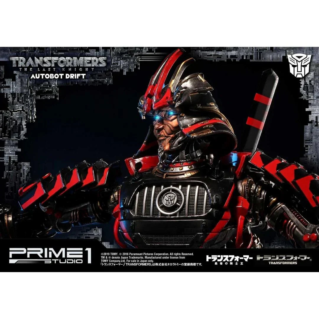 Transformers Der letzte Ritter Drift Statue von Prime 1 Studio
