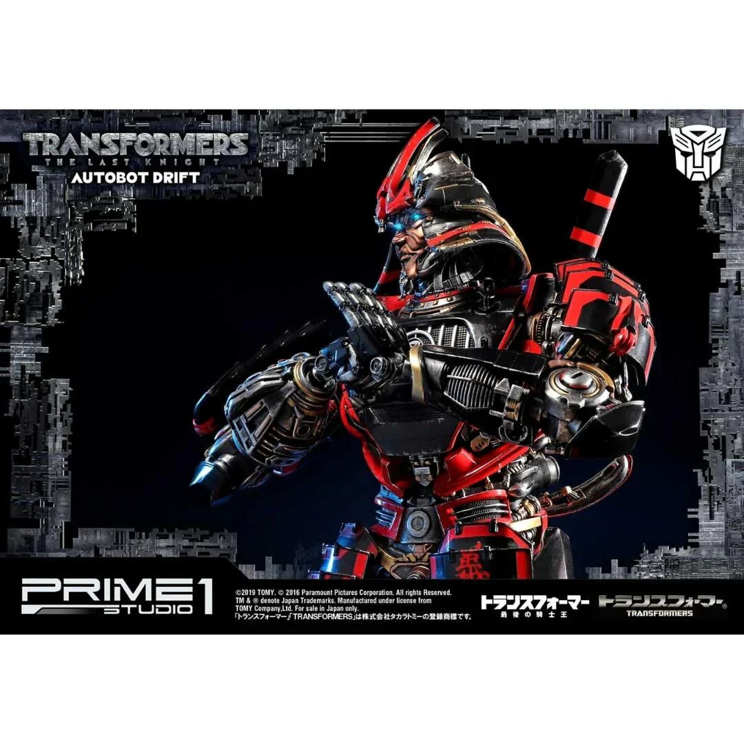 Transformers Der letzte Ritter Drift Statue von Prime 1 Studio