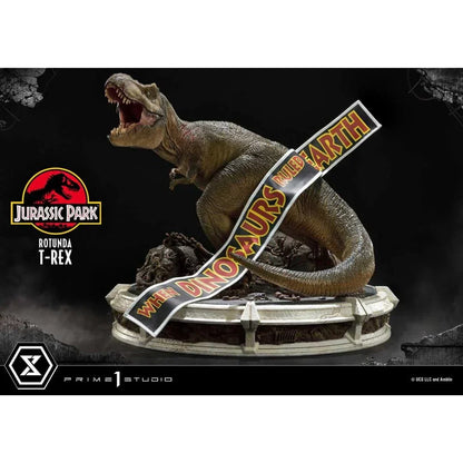 Jurassic Park Rotunda T-REX Statue von Prime 1 Studios