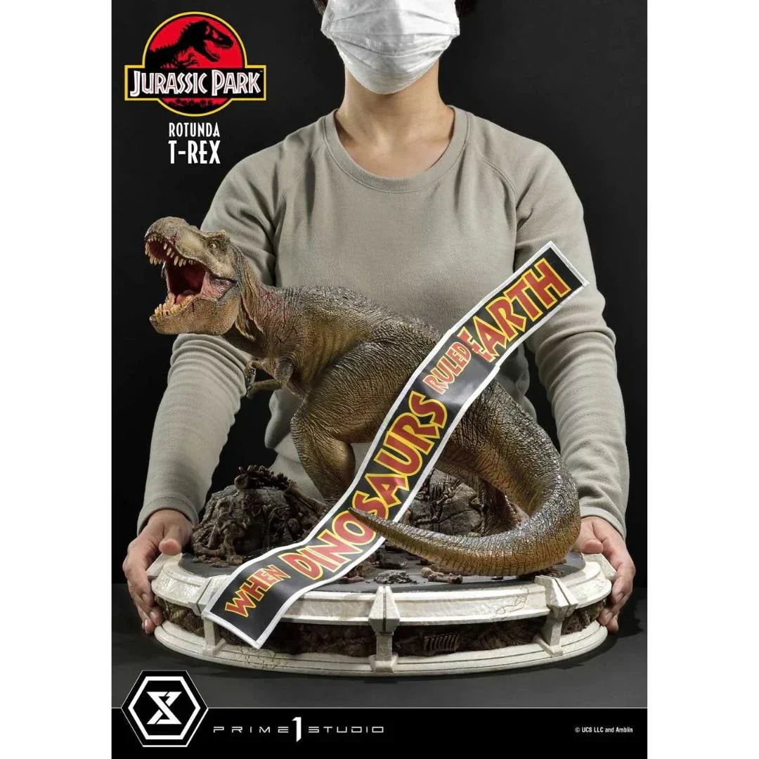 Jurassic Park Rotunda T-REX Statue von Prime 1 Studios