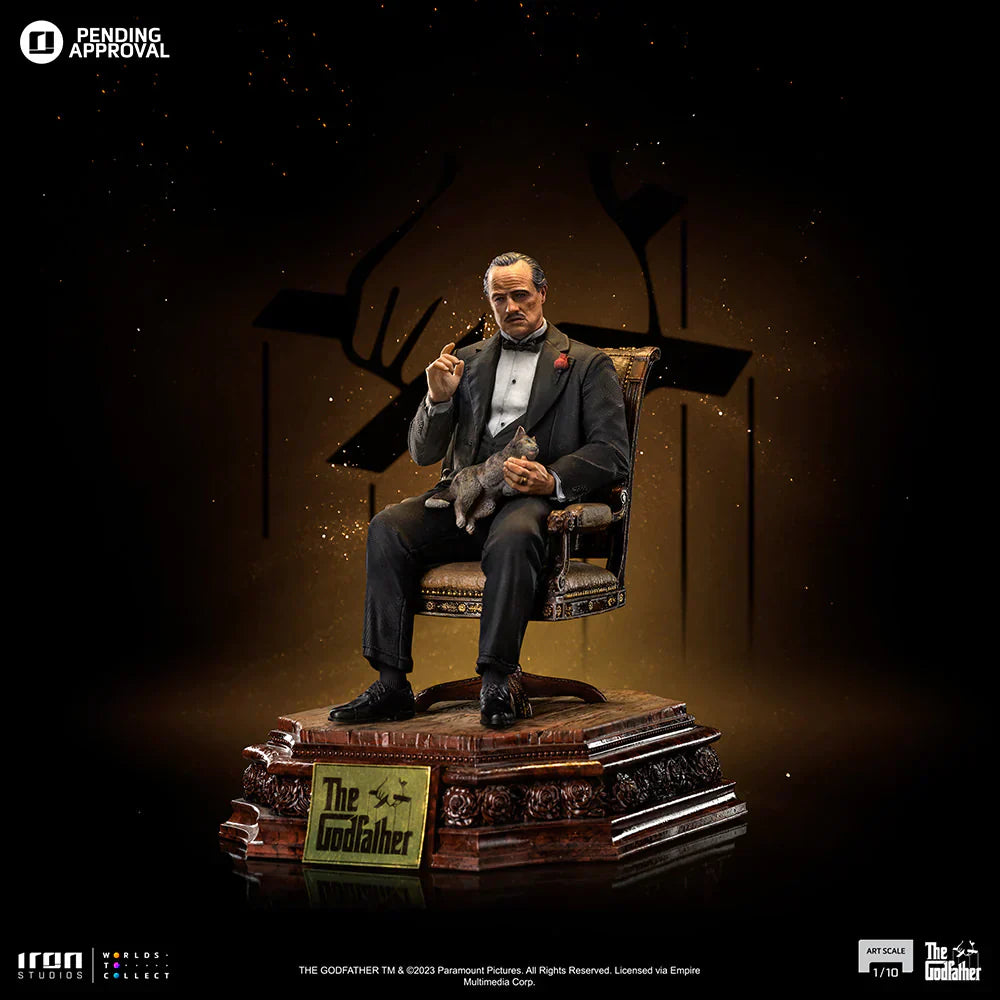 Don Vito Corleone Der Pate 1:10 Art Scale Statue von Iron Studios