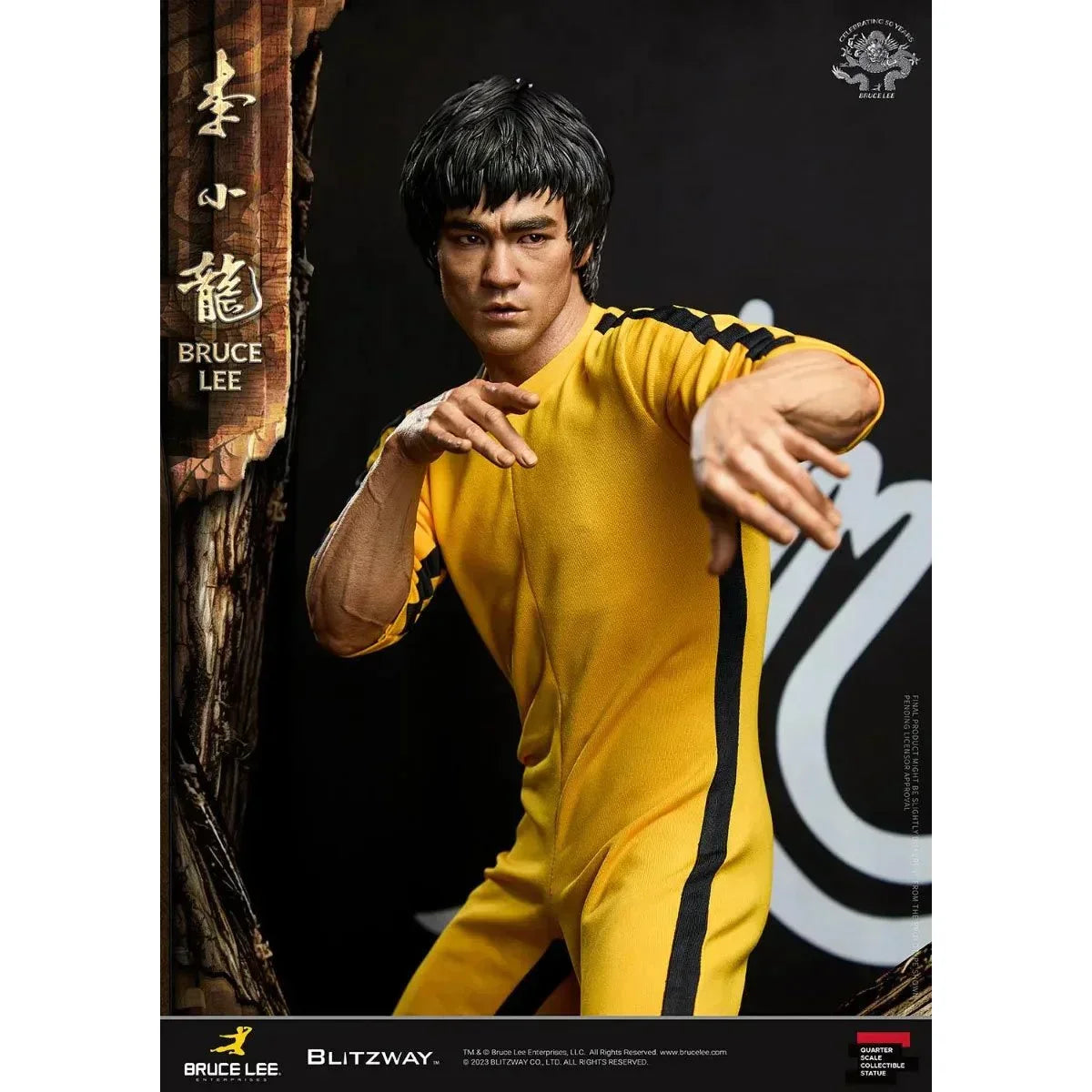 Bruce Lee Tribute 50. Jubiläums-Superb-Skala 1:4 Statue