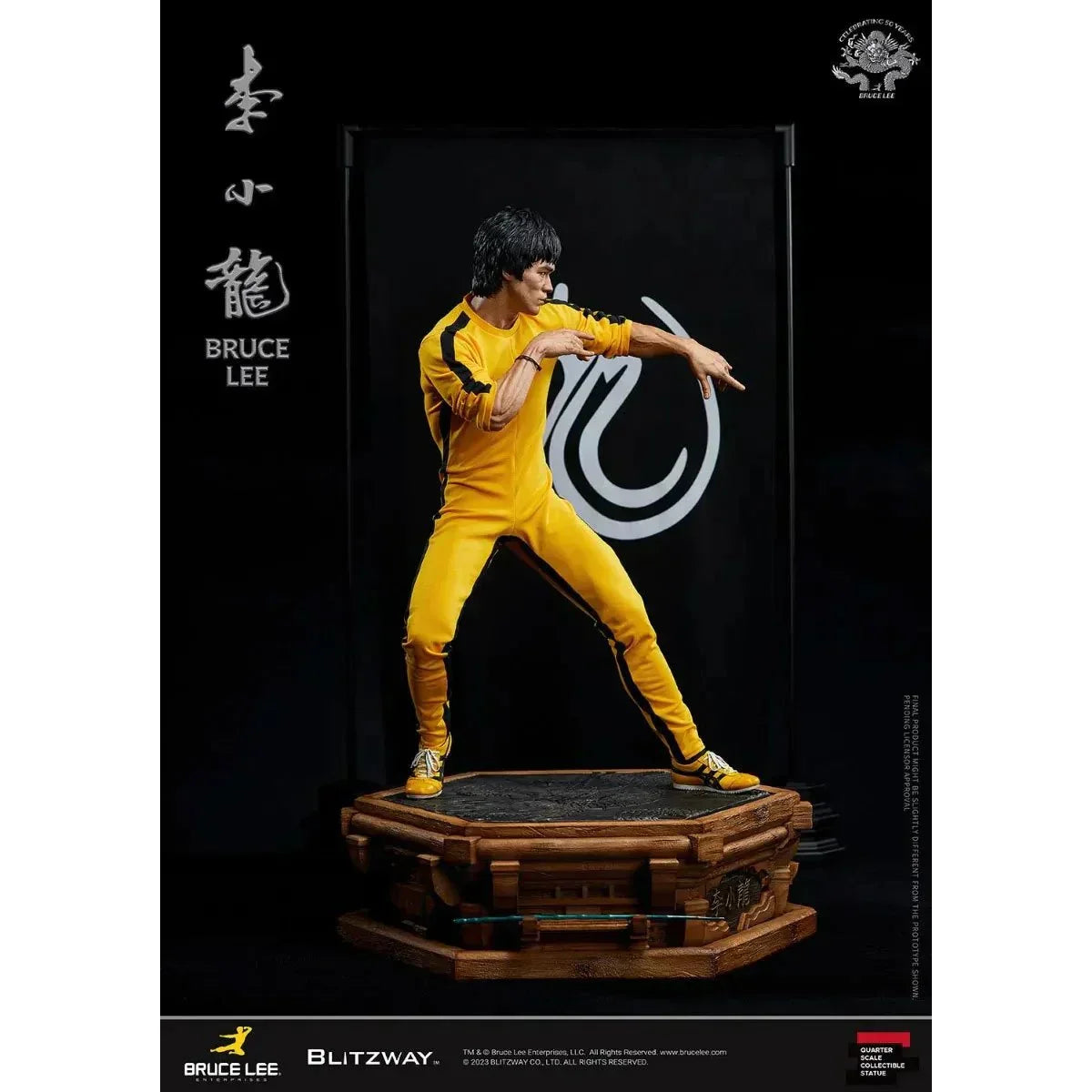 Bruce Lee Tribute 50. Jubiläums-Superb-Skala 1:4 Statue