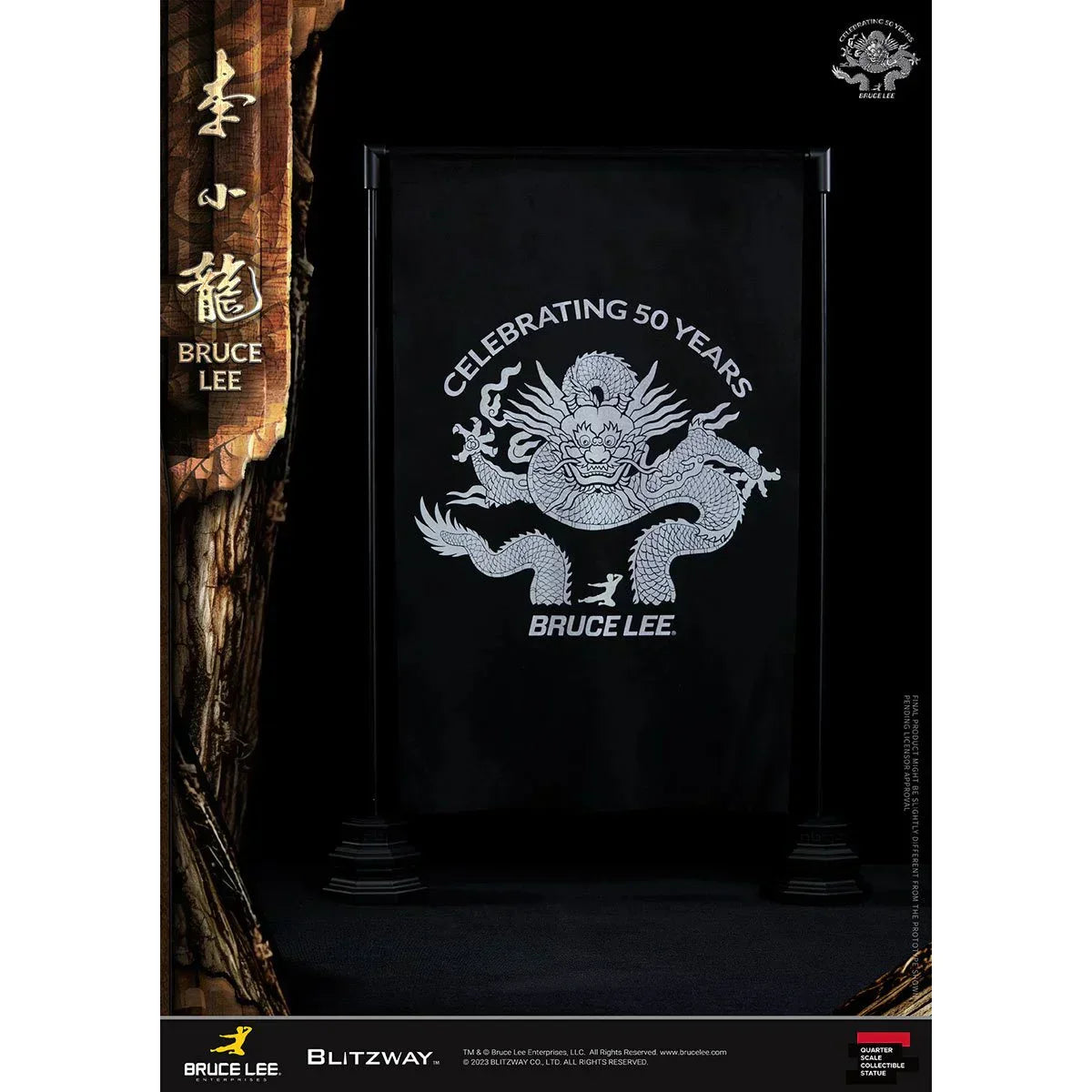 Bruce Lee Tribute 50. Jubiläums-Superb-Skala 1:4 Statue