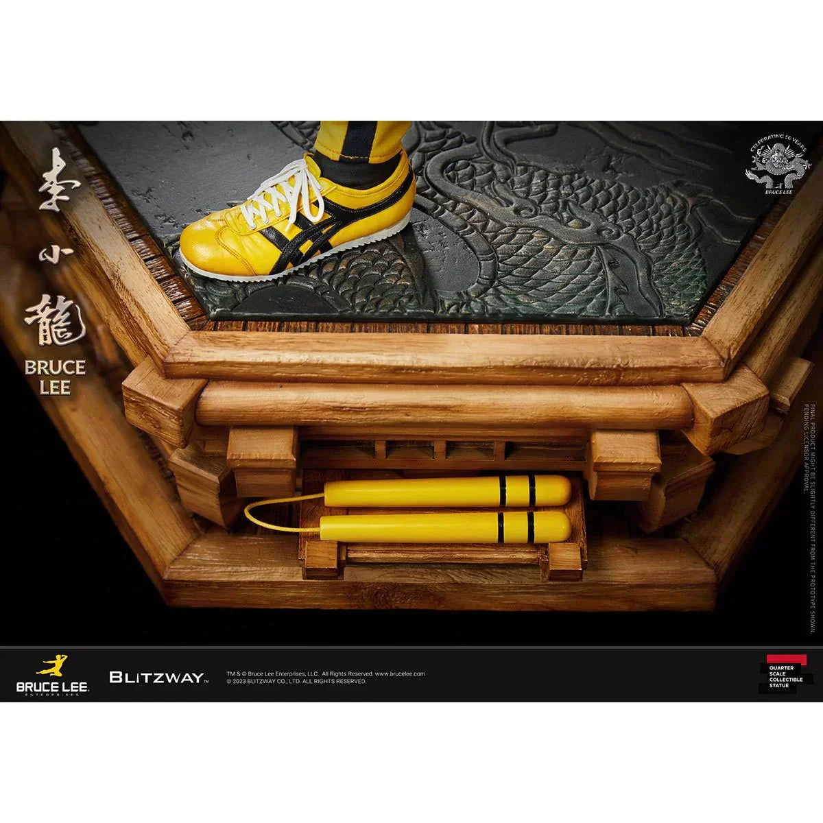 Bruce Lee Tribute 50. Jubiläums-Superb-Skala 1:4 Statue