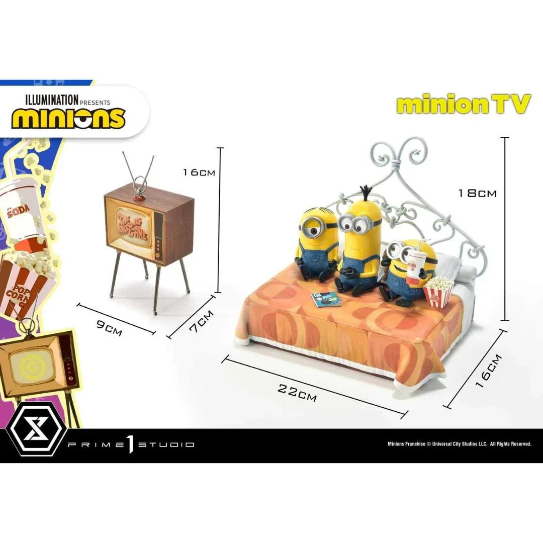 Minions TV-Set Statue von Prime 1 Studio